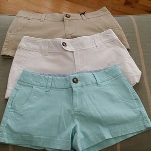 3 pair of shorts size 5 juniors